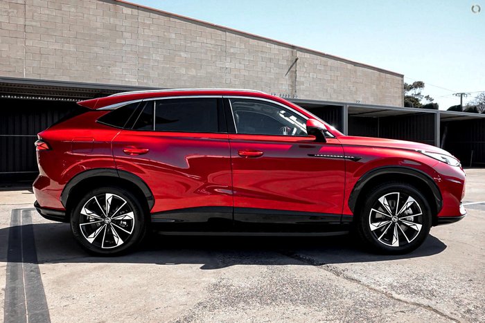 2025 MG HS Super Hybrid Essence AS33P MY25 Diamond Red