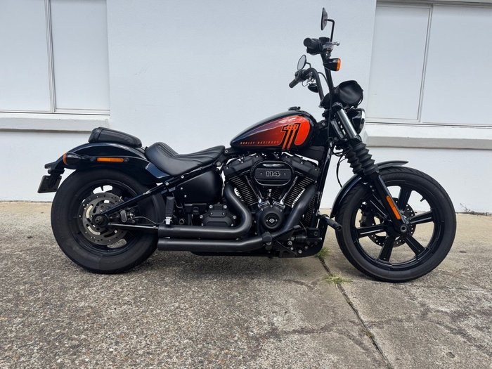 2022 Harley-Davidson FXBBS STREET BOB (114) Black/red