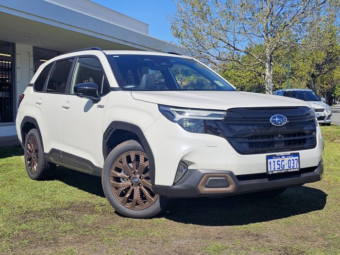 2025 Subaru Forester Hybrid Sport S6 MY26 AWD Crystal White