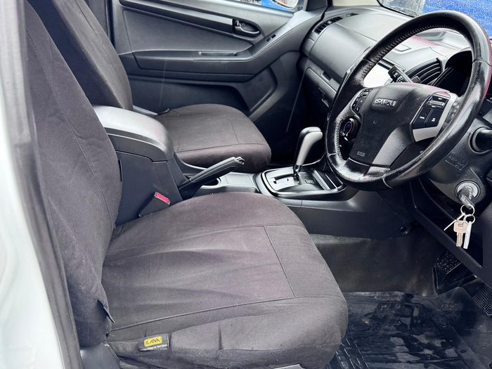 2018 Isuzu D-MAX SX High Ride MY18 4x2 Splash White