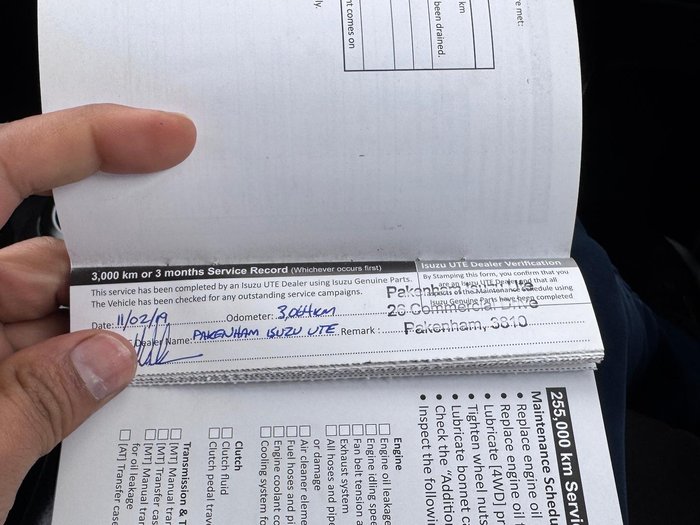 2018 Isuzu D-MAX SX High Ride MY18 4x2 Splash White