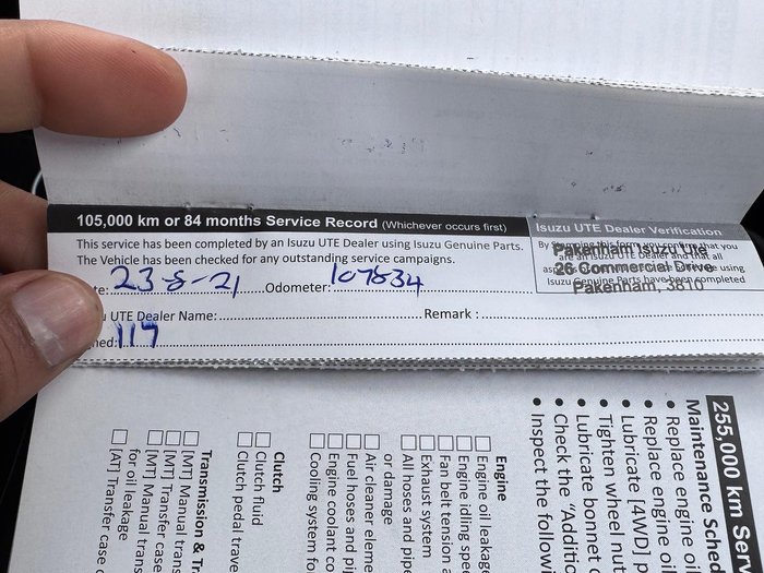 2018 Isuzu D-MAX SX High Ride MY18 4x2 Splash White