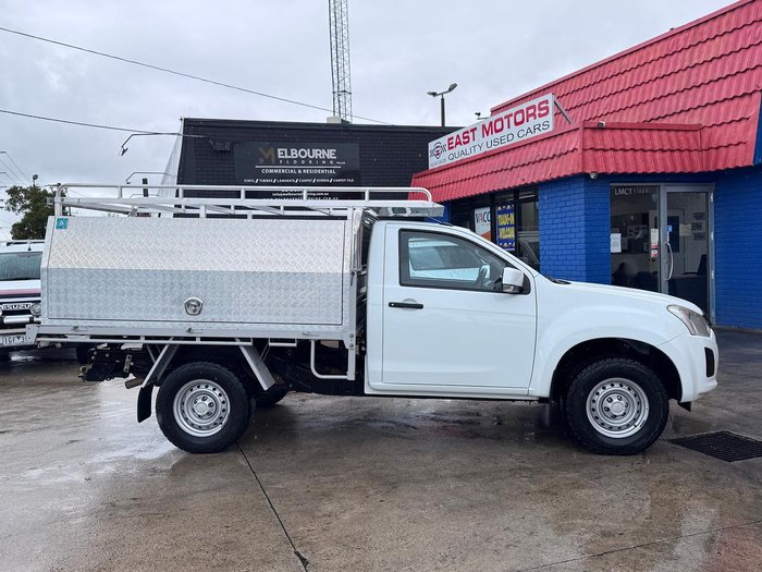 2018 Isuzu D-MAX SX High Ride MY18 4x2 Splash White