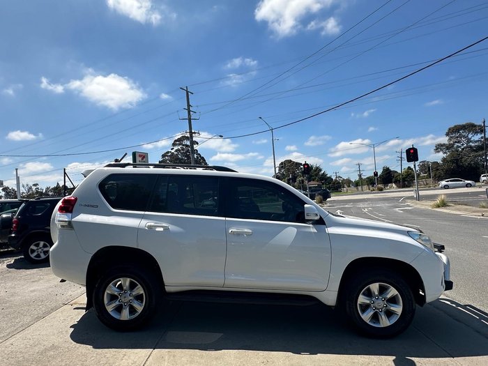 2011 Toyota Landcruiser Prado GXL KDJ150R 4X4 Constant Glacier White