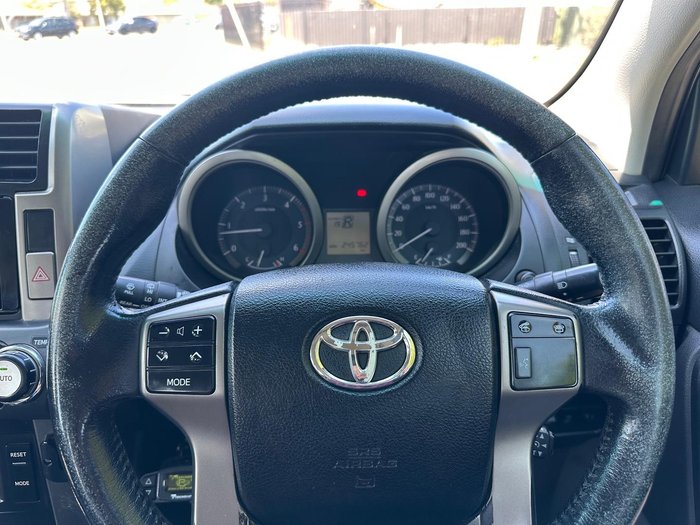 2011 Toyota Landcruiser Prado GXL KDJ150R 4X4 Constant Glacier White