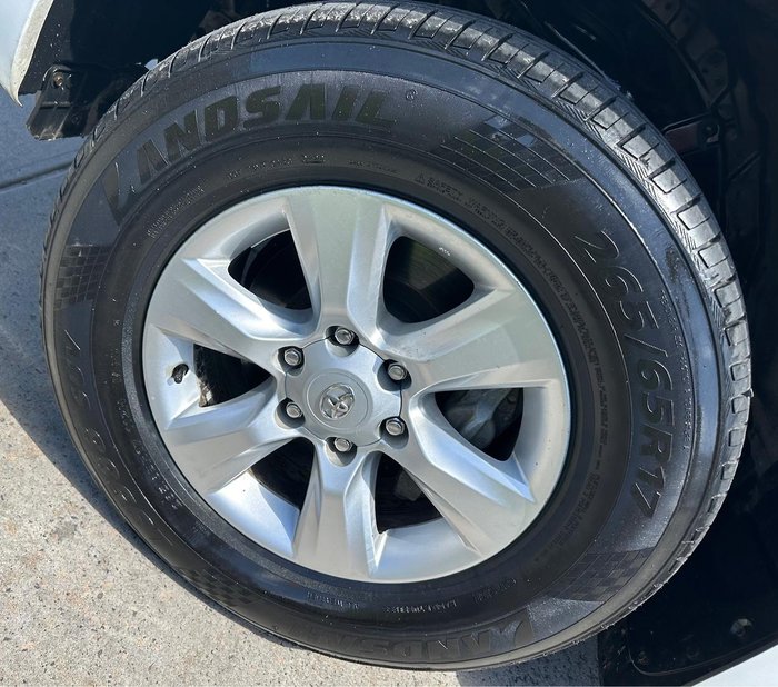 2011 Toyota Landcruiser Prado GXL KDJ150R 4X4 Constant Glacier White