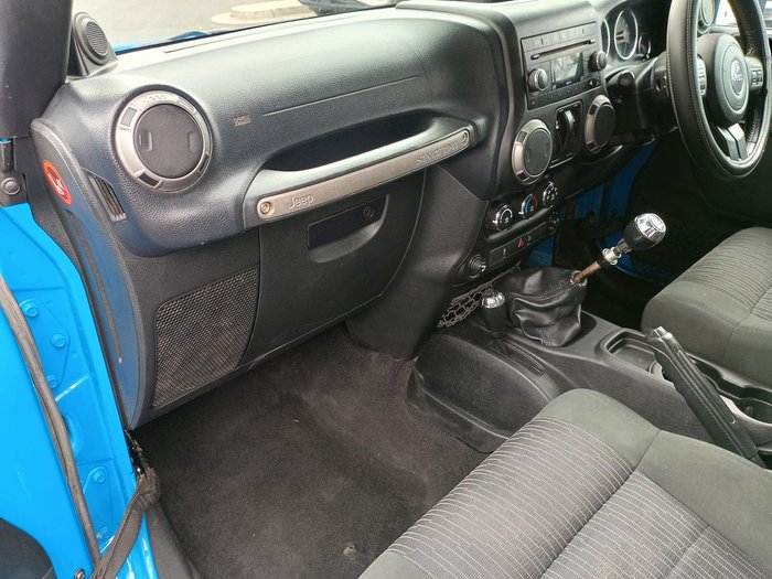 2012 Jeep Wrangler Sport JK MY12 4X4 Cosmos Blue