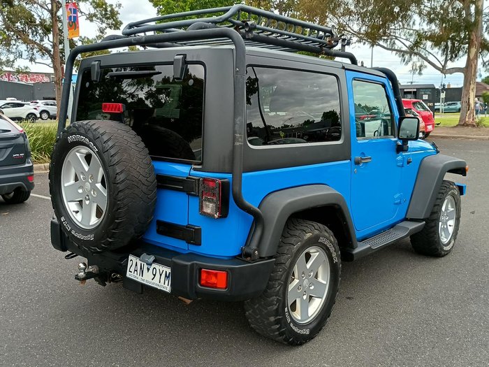 2012 Jeep Wrangler Sport JK MY12 4X4 Cosmos Blue