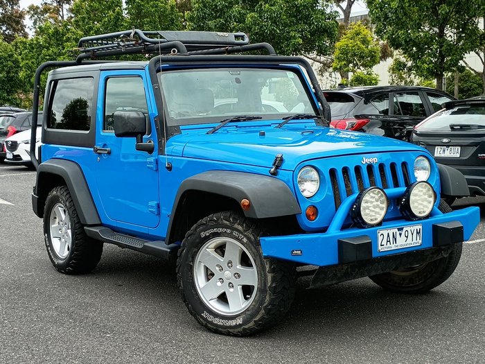 2012 Jeep Wrangler Sport JK MY12 4X4 Cosmos Blue