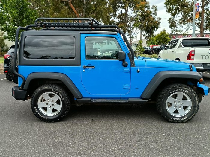 2012 Jeep Wrangler Sport JK MY12 4X4 Cosmos Blue