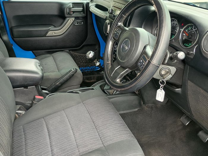 2012 Jeep Wrangler Sport JK MY12 4X4 Cosmos Blue