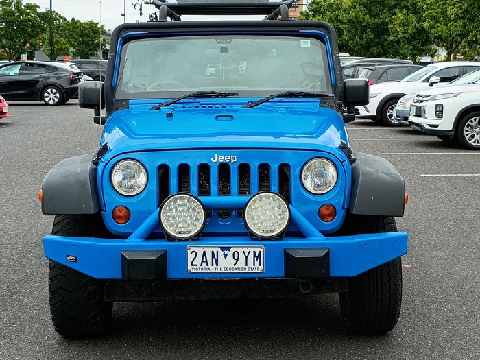 2012 Jeep Wrangler Sport JK MY12 4X4 Cosmos Blue