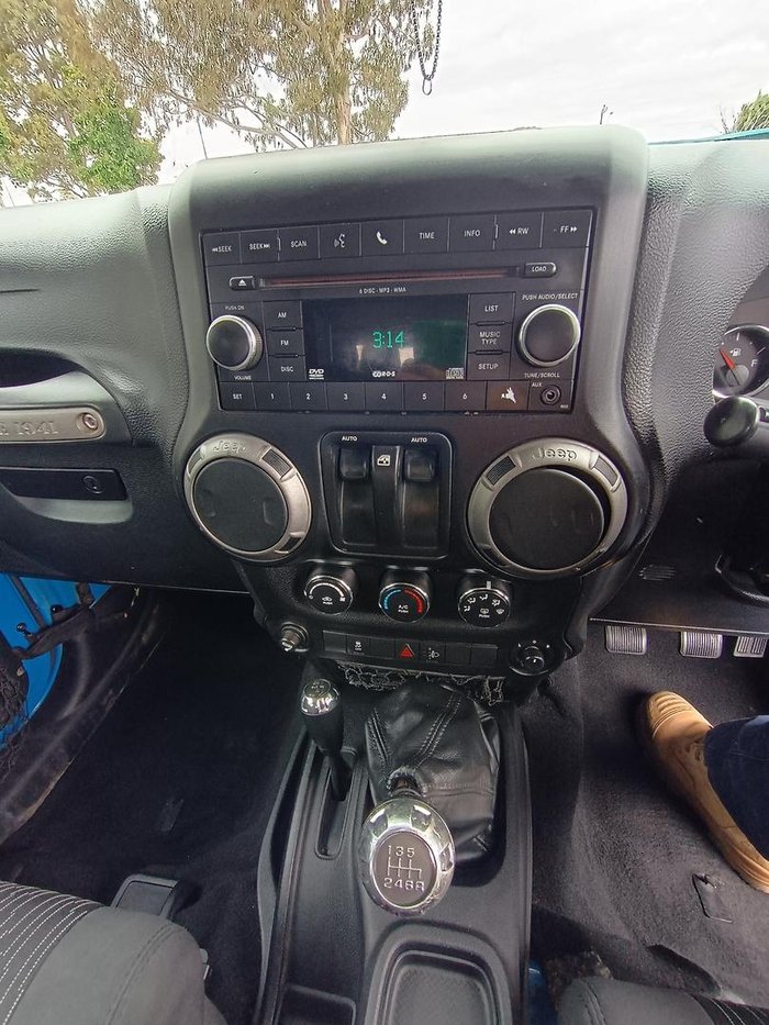 2012 Jeep Wrangler Sport JK MY12 4X4 Cosmos Blue