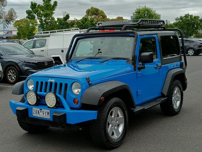 2012 Jeep Wrangler Sport JK MY12 4X4 Cosmos Blue