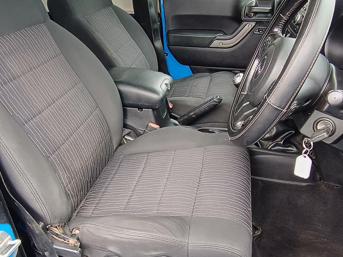 2012 Jeep Wrangler Sport JK MY12 4X4 Cosmos Blue