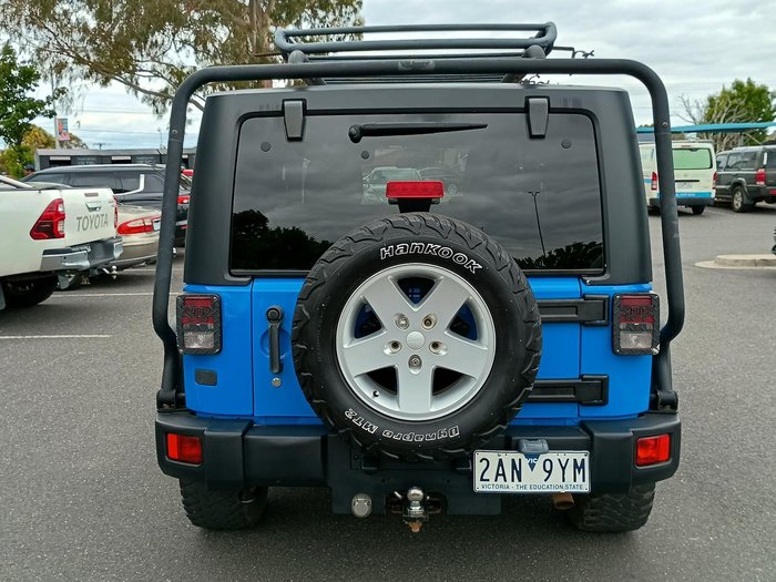 2012 Jeep Wrangler Sport JK MY12 4X4 Cosmos Blue