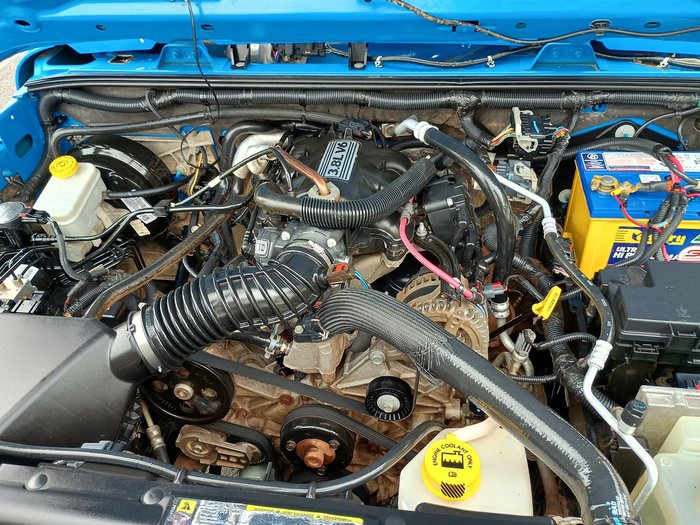 2012 Jeep Wrangler Sport JK MY12 4X4 Cosmos Blue