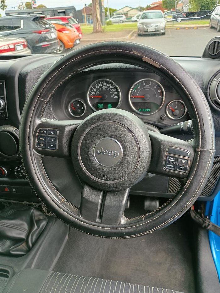 2012 Jeep Wrangler Sport JK MY12 4X4 Cosmos Blue