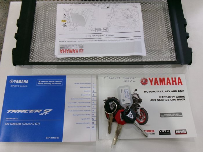 2021 YAMAHA TRACER GT (MT-09 TRGT) Grey