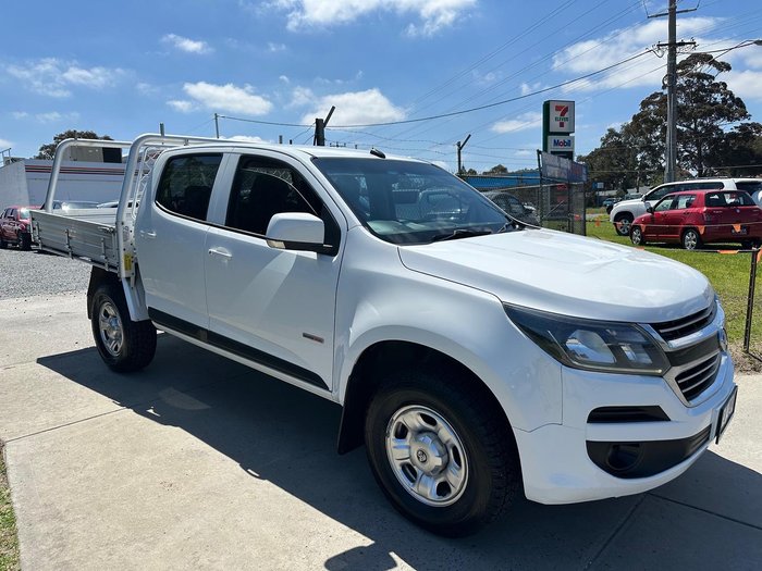 2019 Holden Colorado LS RG MY20 4X4 Dual Range Summit White