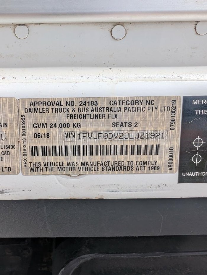 2018 Freightliner Century Class CST112