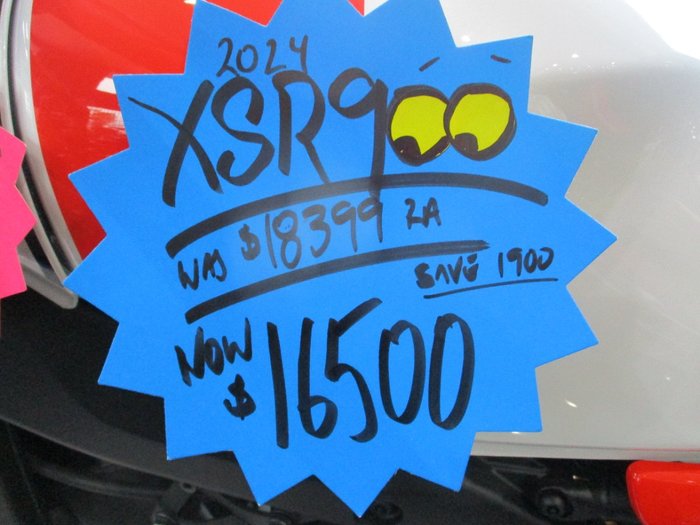 2024 Yamaha XSR900 (MTM850A) White