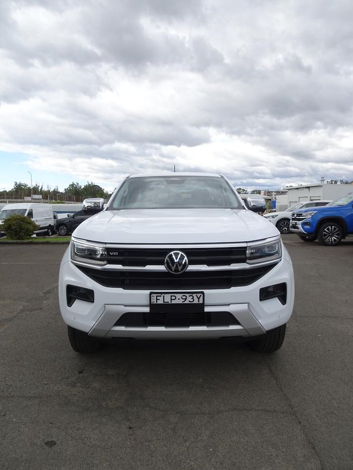 2024 Volkswagen Amarok TDI600 Style NF MY24 4X4 Constant Clear White