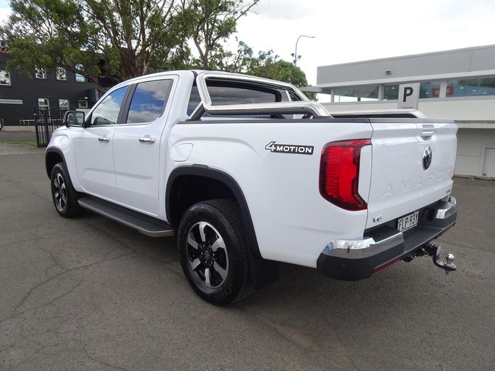2024 Volkswagen Amarok TDI600 Style NF MY24 4X4 Constant Clear White