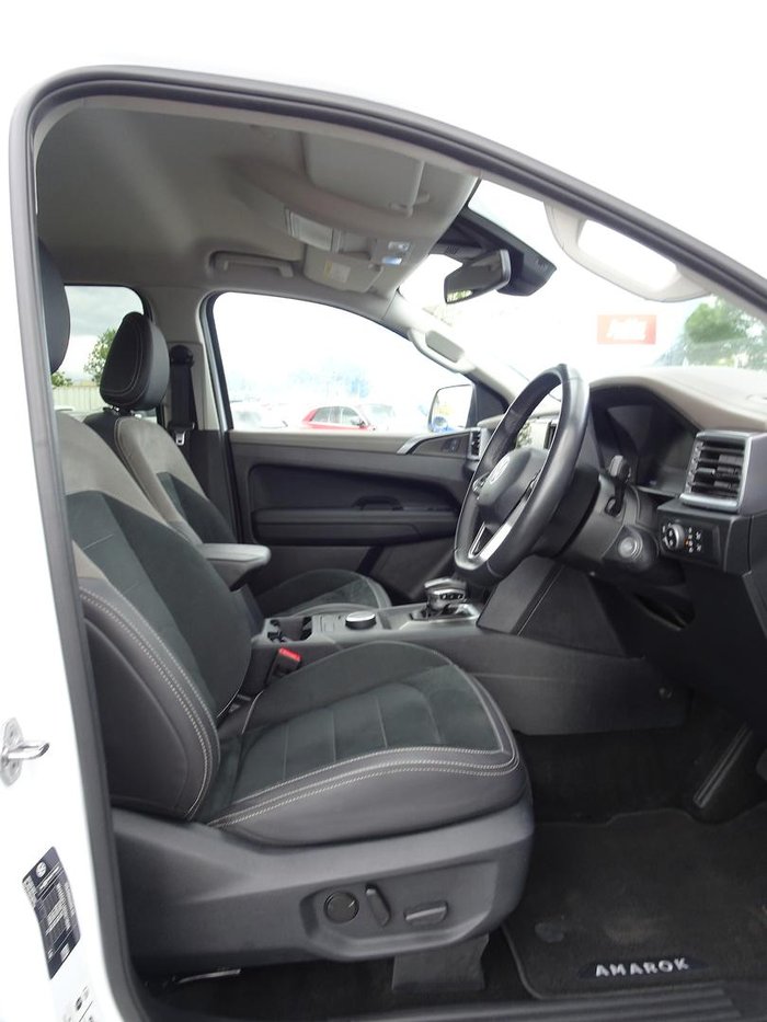 2024 Volkswagen Amarok TDI600 Style NF MY24 4X4 Constant Clear White