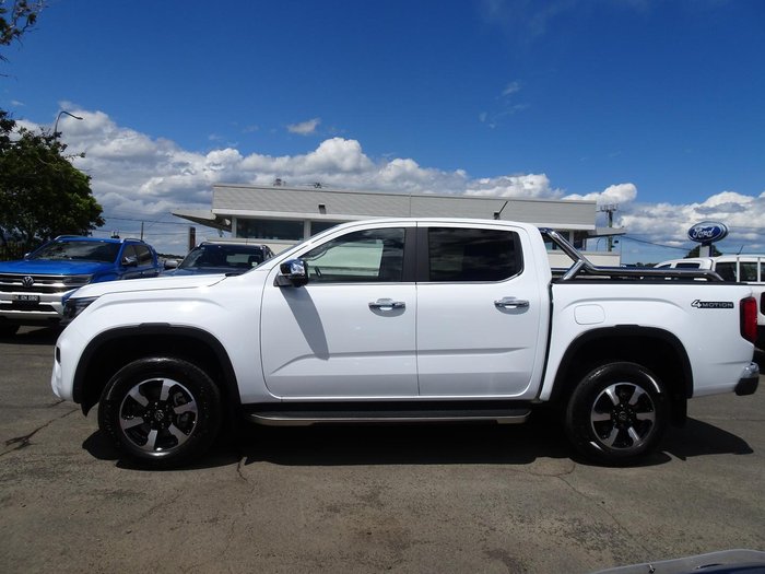 2024 Volkswagen Amarok TDI600 Style NF MY24 4X4 Constant Clear White