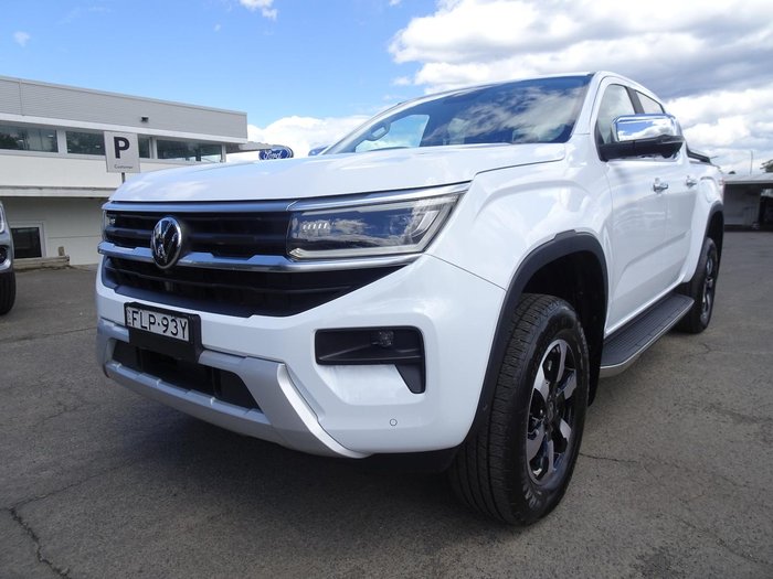 2024 Volkswagen Amarok TDI600 Style NF MY24 4X4 Constant Clear White