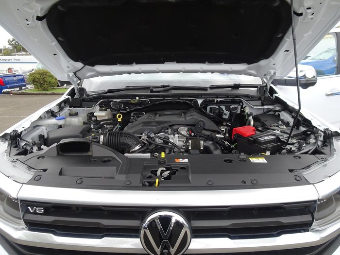 2024 Volkswagen Amarok TDI600 Style NF MY24 4X4 Constant Clear White
