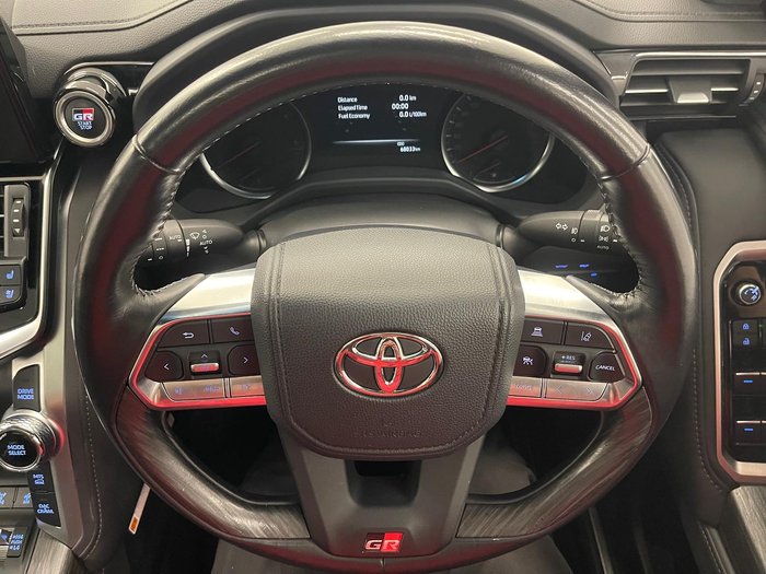 2022 Toyota Landcruiser GR Sport FJA300R 4X4 Dual Range Crystal Pearl