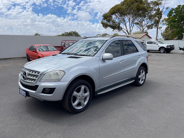 2009 Mercedes-Benz M-Class ML350 Luxury W164 MY09 4X4 Constant Silver