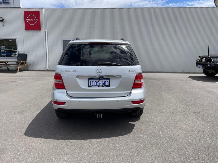 2009 Mercedes-Benz M-Class ML350 Luxury W164 MY09 4X4 Constant Silver