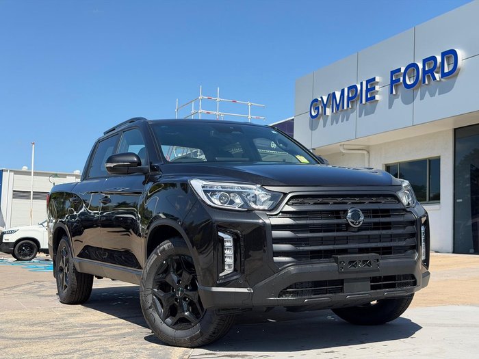 2025 KGM Musso Advance Q261 MY26 4X4 Dual Range Space Black