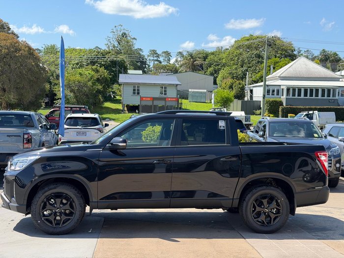 2025 KGM Musso Advance Q261 MY26 4X4 Dual Range Space Black