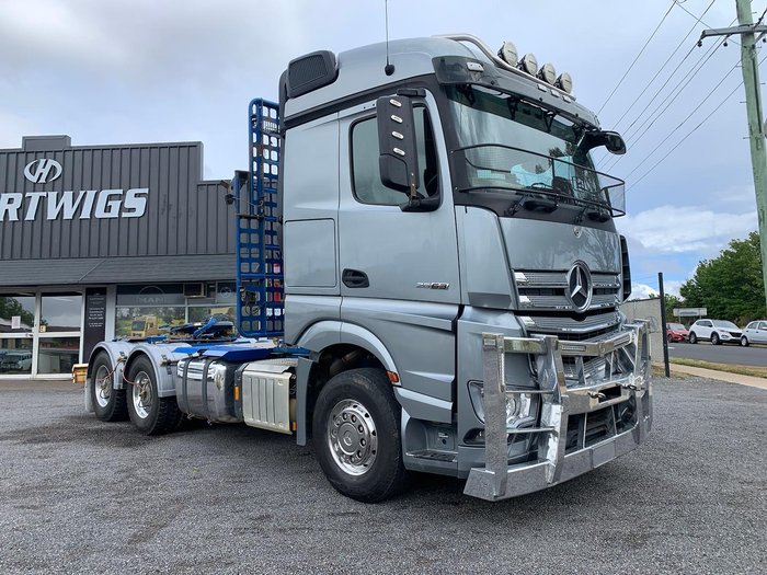 2021 Mercedes-Benz Actros 2663 (140T Gcm) Genuine Low Km's In Stock Now! Grey