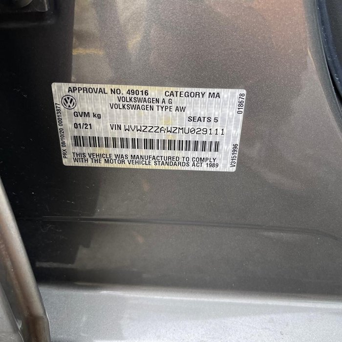 2020 Volkswagen Polo 70TSI Trendline