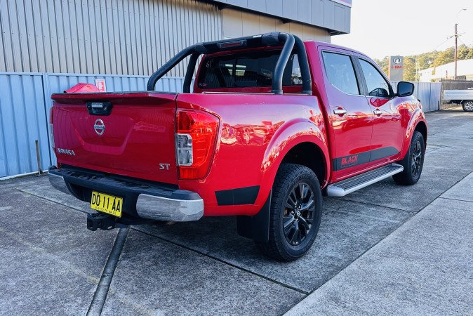 2018 NISSAN NAVARA ST (4x4) BLACK EDITION