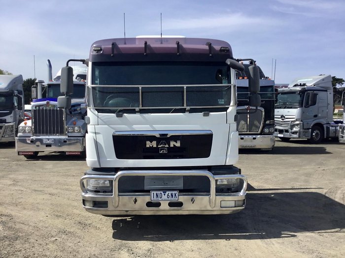 2013 MAN Tgm 15.290 16000Kg Gvm 7,5 Mt Tray Bifold Ramps $85000+Gst MAN TGM 15 290 SLEEPER WHITE