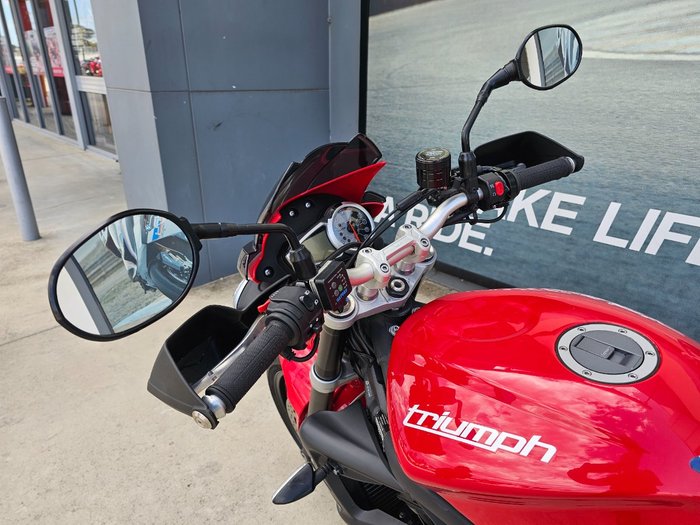2012 Triumph STREET TRIPLE R Red