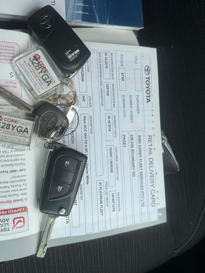 2018 Toyota Hilux SR