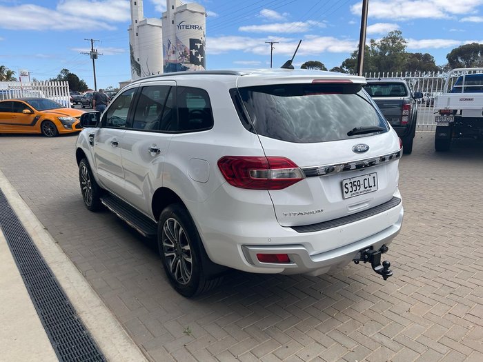 2021 Ford Everest Titanium UA II MY21.75 4X4 Dual Range Arctic White