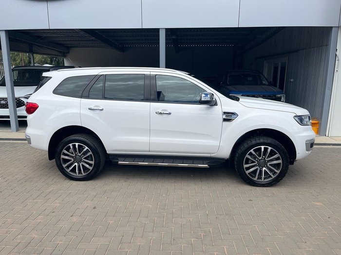 2021 Ford Everest Titanium UA II MY21.75 4X4 Dual Range Arctic White