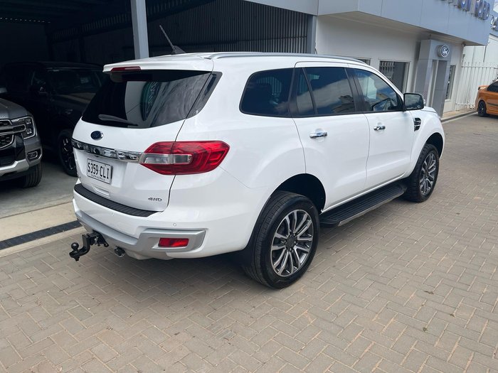 2021 Ford Everest Titanium UA II MY21.75 4X4 Dual Range Arctic White