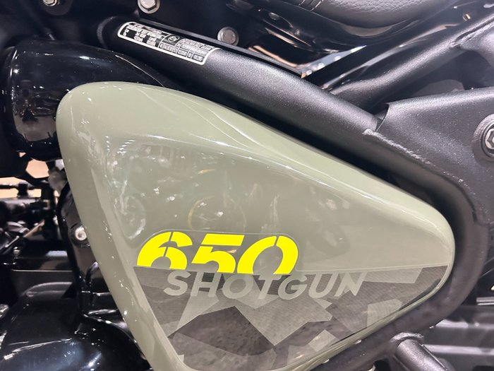 2025 Royal Enfield SHOTGUN 650 GREEN