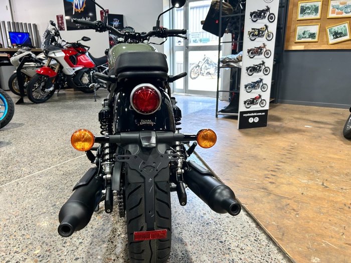 2025 Royal Enfield SHOTGUN 650 GREEN