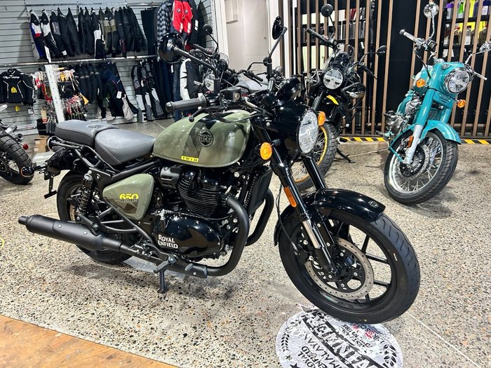2025 Royal Enfield SHOTGUN 650 GREEN