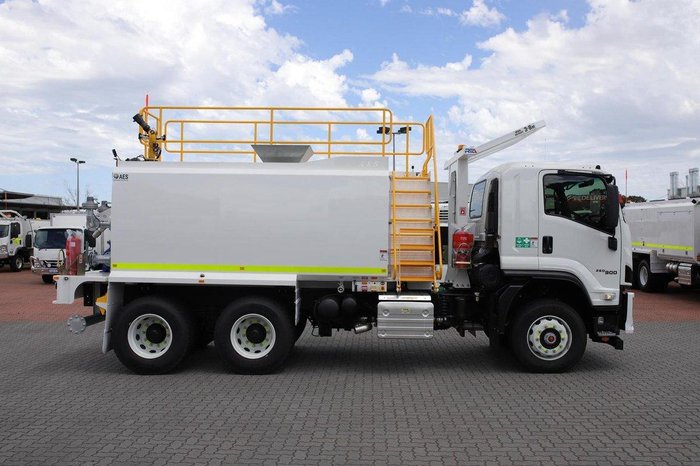 2025 Isuzu Fvz 260-300 Auto 6X4 Mine Spec Water Cart White